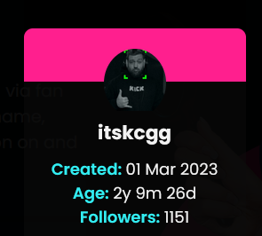 itskcGG's tweet photo. OG Of The Platform.
Doing it the right way. The organic way. 

Super proud of what we have right now, the entire community means the world to me. 
2026 we lock in and take things to the next level.🚀

We are 5ccv from applying for verified.
Any support is greatly appreciated. 

Live now. 

@kick @KickCommunity