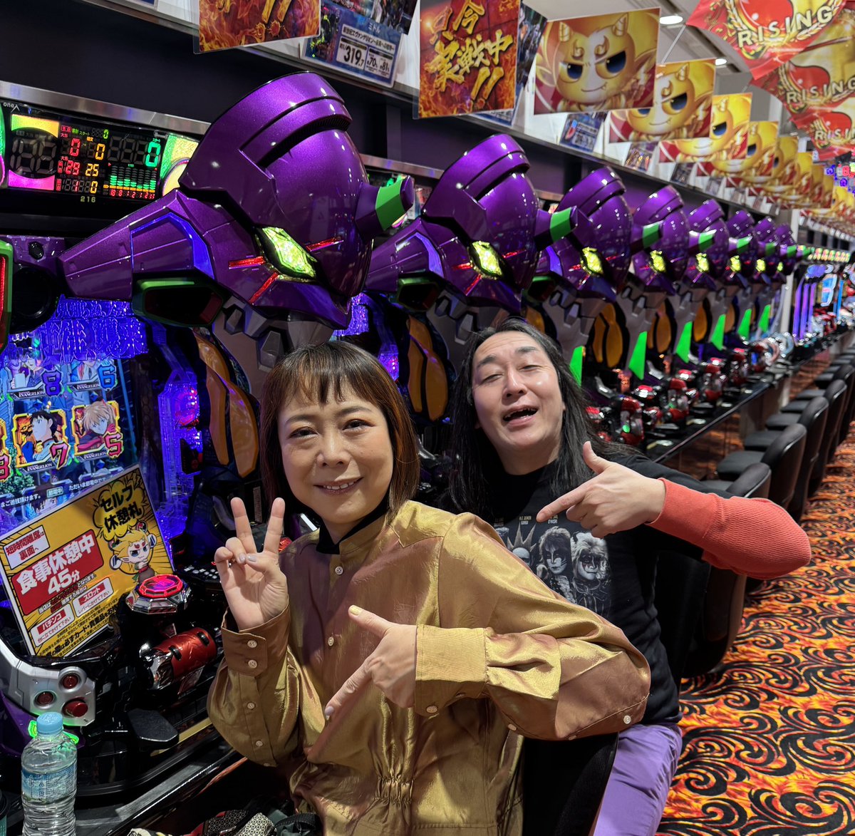 そして今日は弘前の近く、ライジング堅田店さんでパチンコ実践です