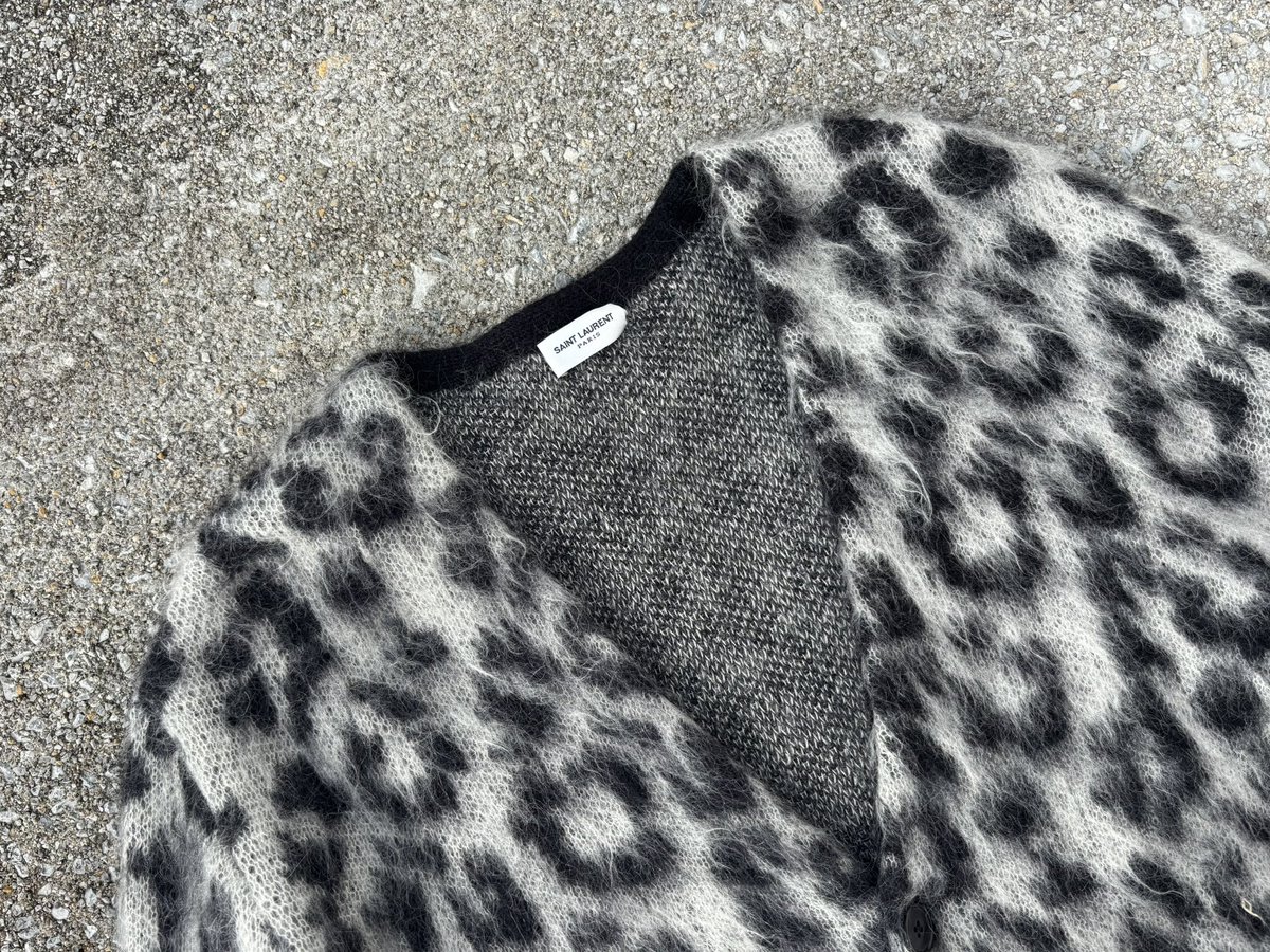 Saint Laurent Paris by Hedi Slimane (13aw) - Babycat Mohair