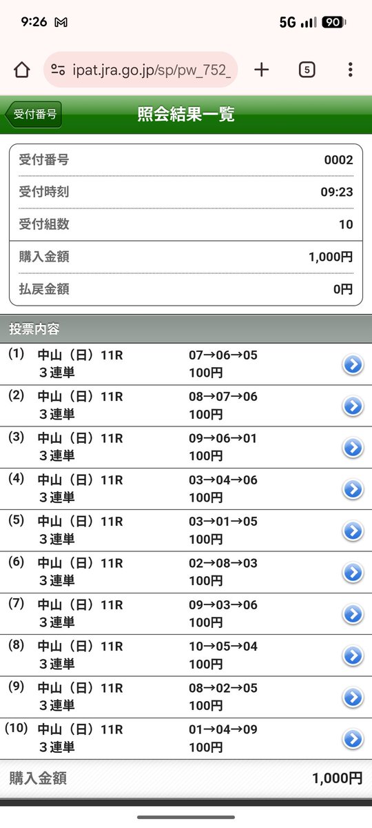 アイが溢れてるよ
もっと紡ぎ出すストーリー

（偶に買っている事務所馬券）