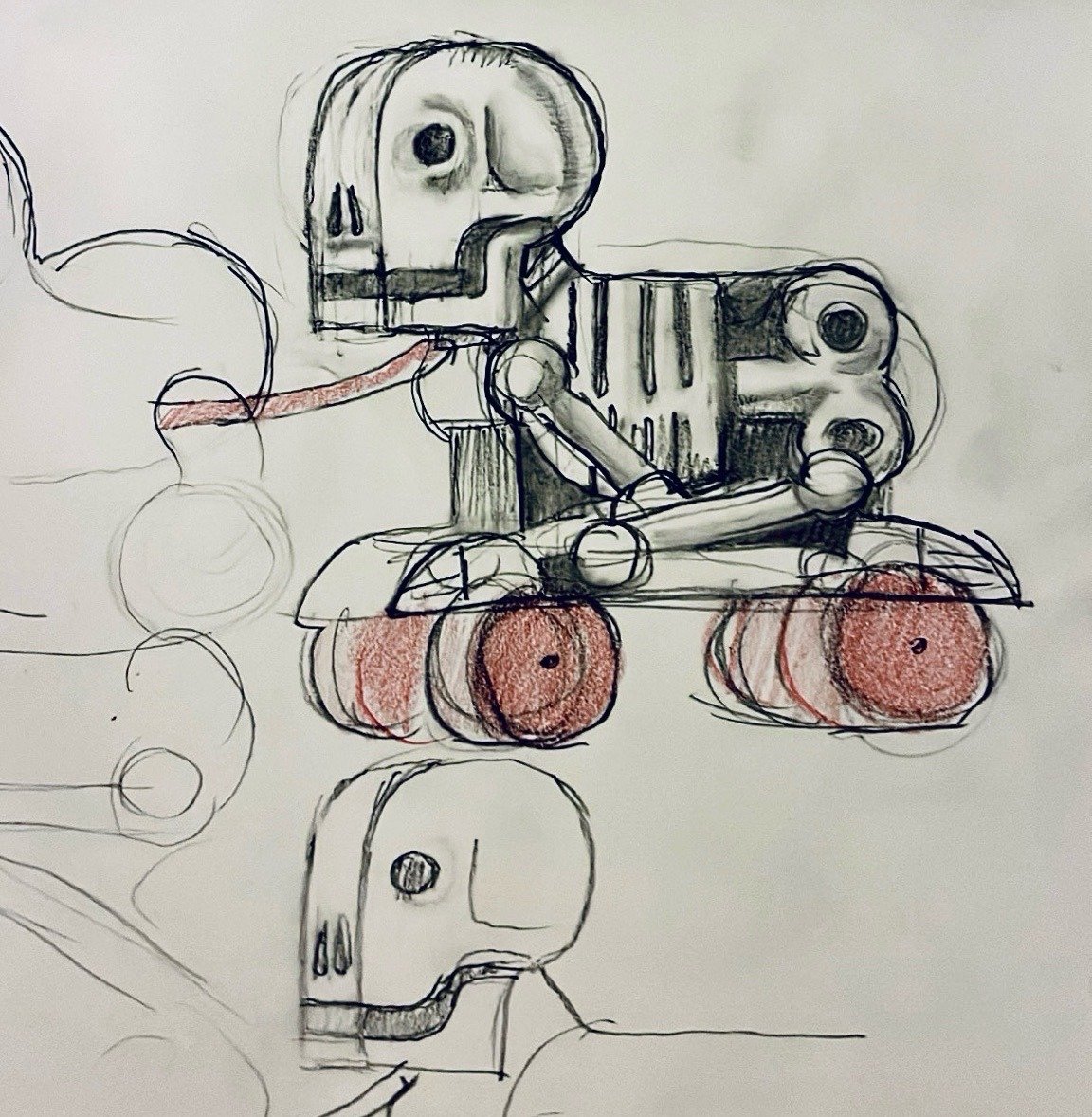 wooden pull toy idea