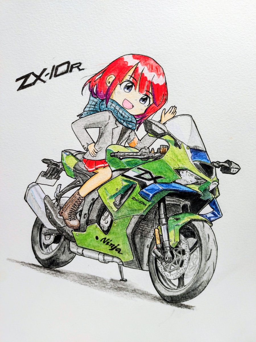 今年も楽しく描けました #2025年自分が選ぶ今年の4枚