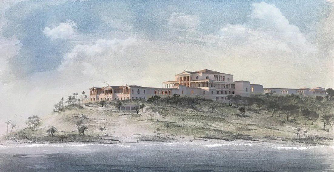 beaverd's tweet image. There are millionaires building grand Roman villas on Caribbean islands. 

I cannot think of a better way to spend 30 million