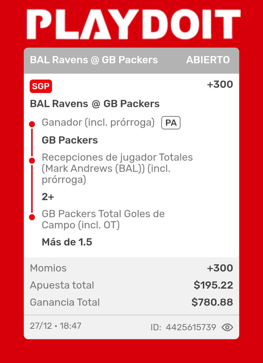 Segundo free pick del día 🫡🏈🇺🇸
#GoPackGo