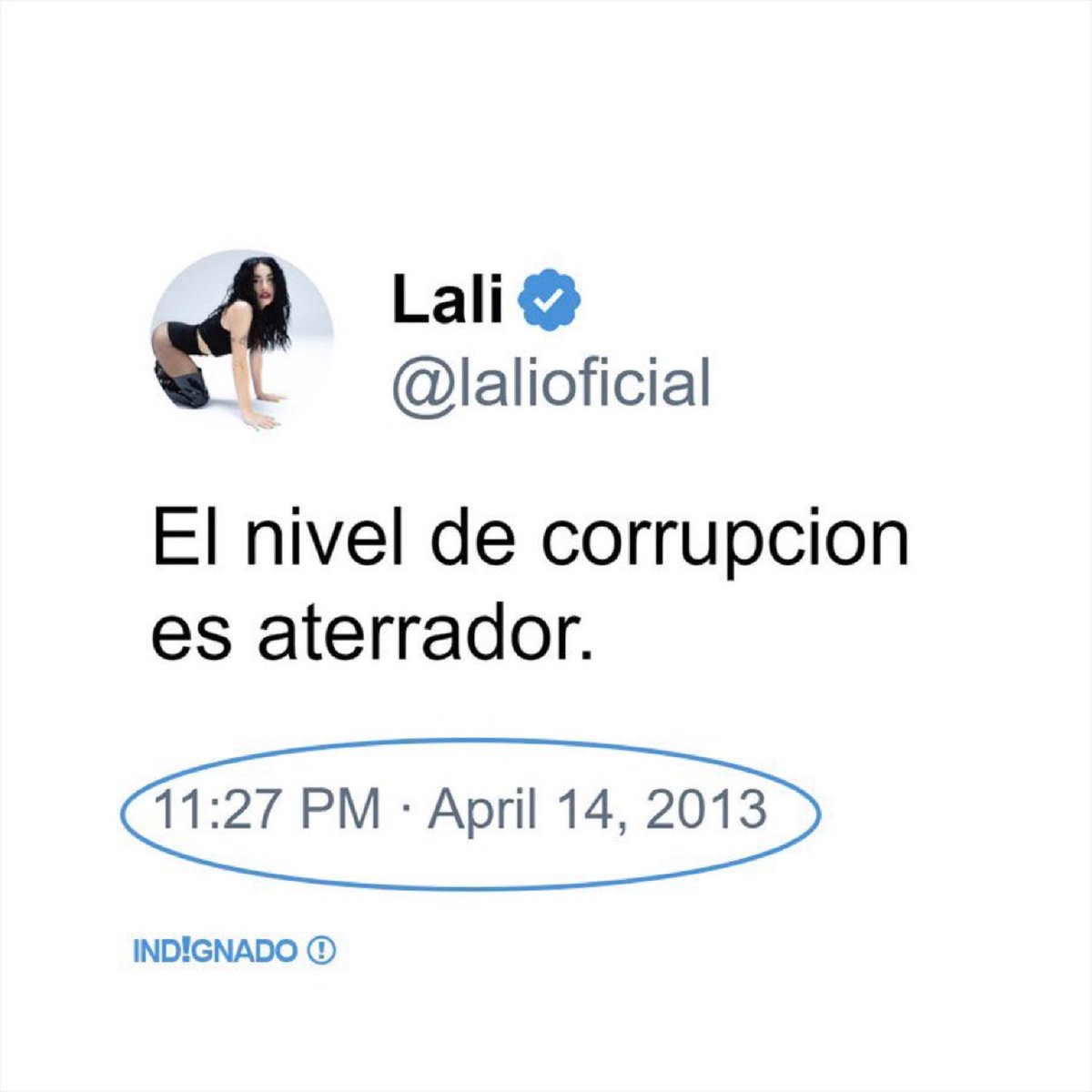indignadoxd's tweet photo. LALI  DECÍA ESTO DEL GOBIERNO DE CRISTINA KIRCHNER. SE DAN CUENTA QUE NADIE ES KIRCHNERISTA GRATIS. https://t.co/g1QT4A43Ti