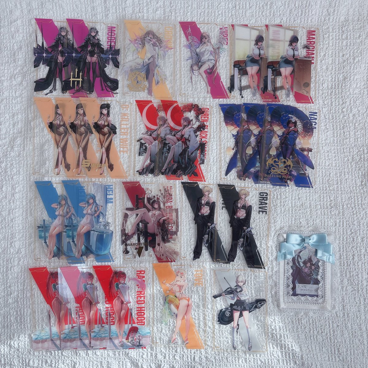 勝利の女神：NIKKE NIKKE展 ニケ展 クリアブロマイド 交換 譲渡 譲