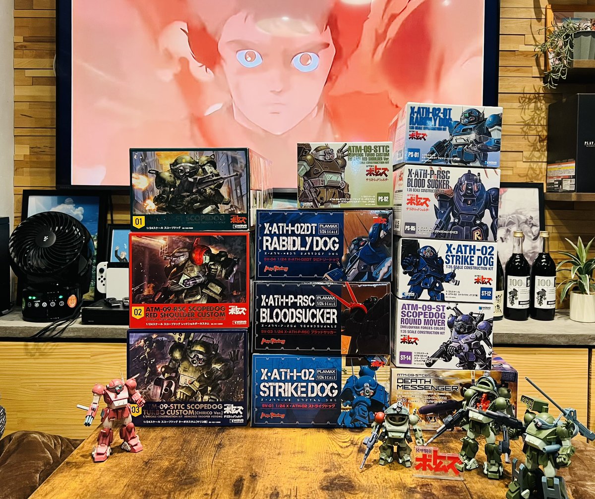 昨日に引き続き、本日は自宅の積みプラを棚卸し(笑) 、、結果、積み