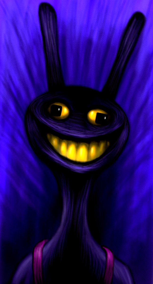 Jax's Hell

Elder sister vomits blood,
younger sister’s breathing fire
while sweet little Jaxy 
just spits up the jewels

All alone does Jax
go falling into that hell,
a hell of utter darkness,
without even flowers.

#TheAmazingDigitalCircus 
#Horrorart