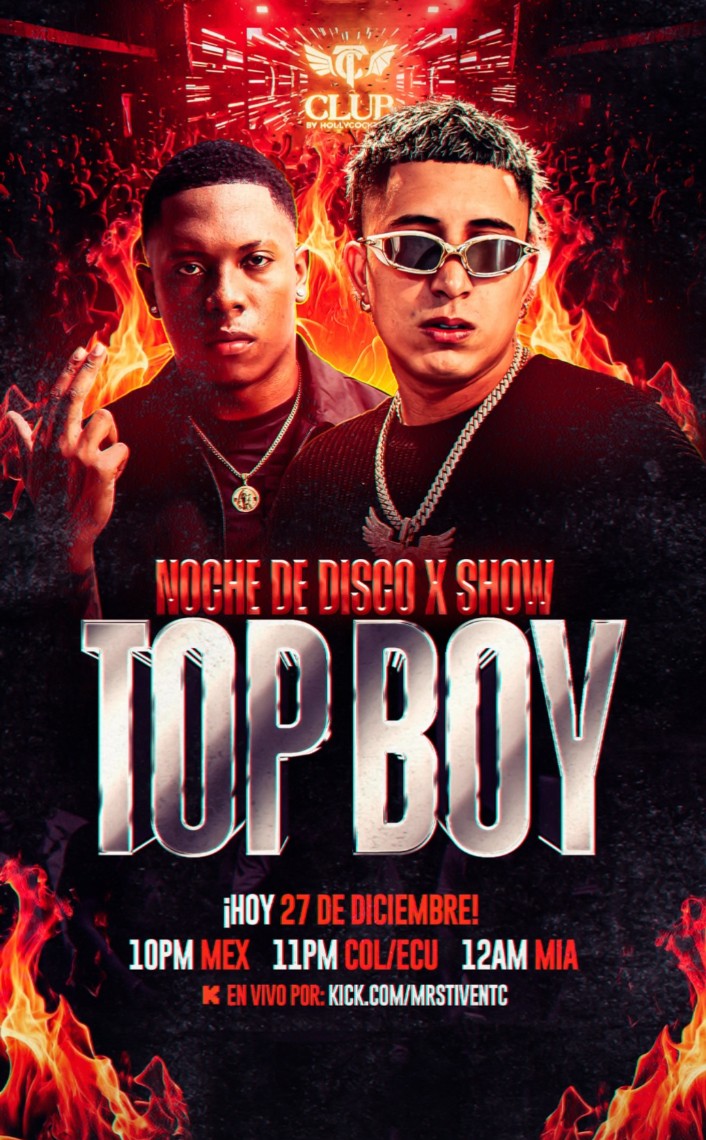 Junax0614's tweet photo. 🎤🍻🔥 Noche De Disco 🍻🔥🎤
🚨SHOW DE TOP BOY EN TC CLUB 🚨

✨ HOY ✨

🇲🇽 10PM MEX
🇨🇴 11PM COL/ECU
🇺🇸 12PM EU

🎥 Link: https://t.co/g3LFsdM3m5 https://t.co/j1ThaAkCtk