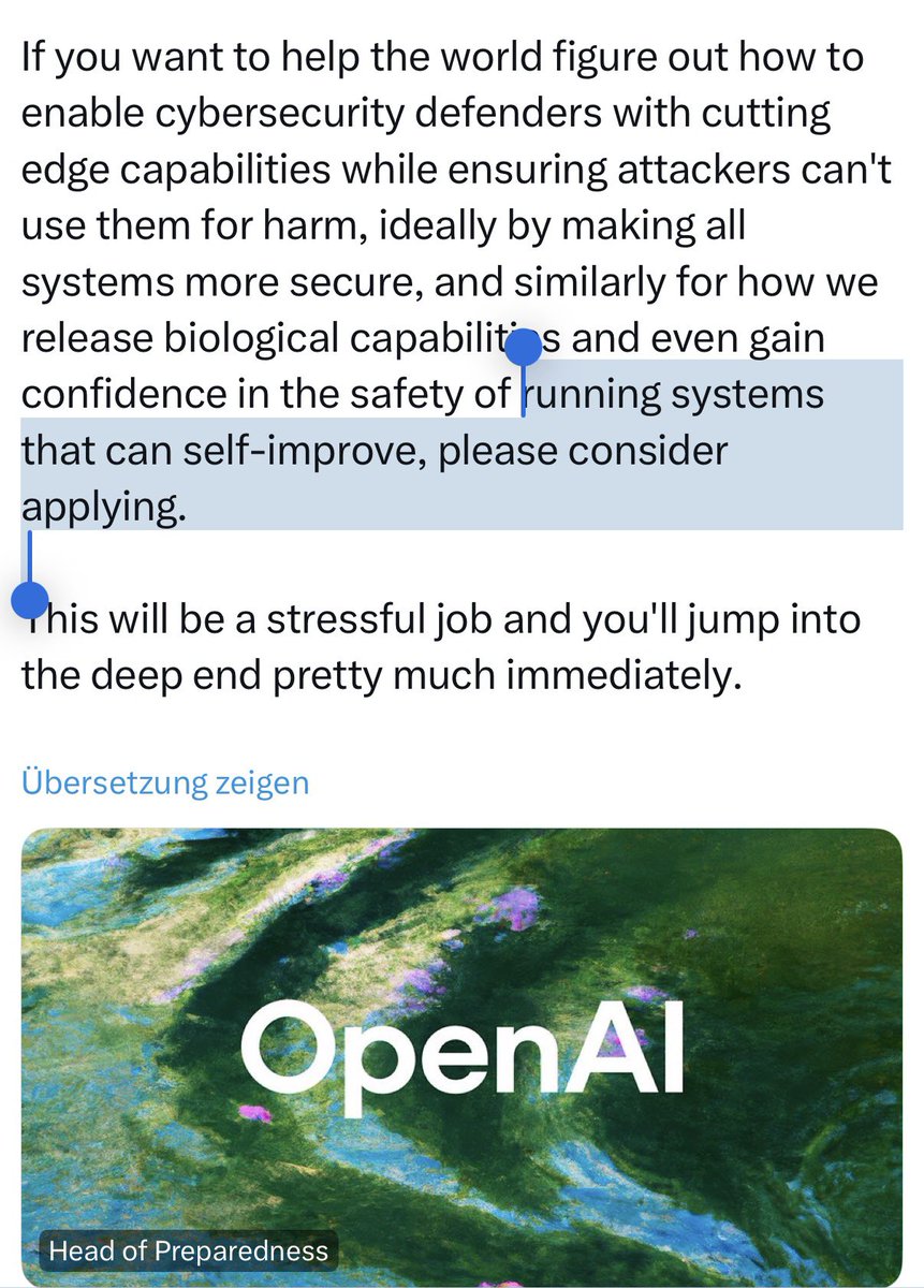 Head of Preparedness image