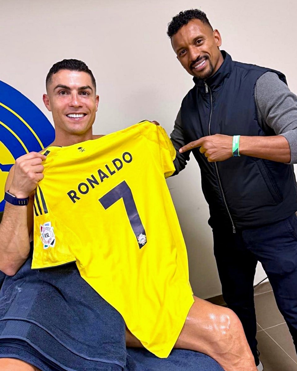 Nani e Ronaldo reencontraram-se 🤍