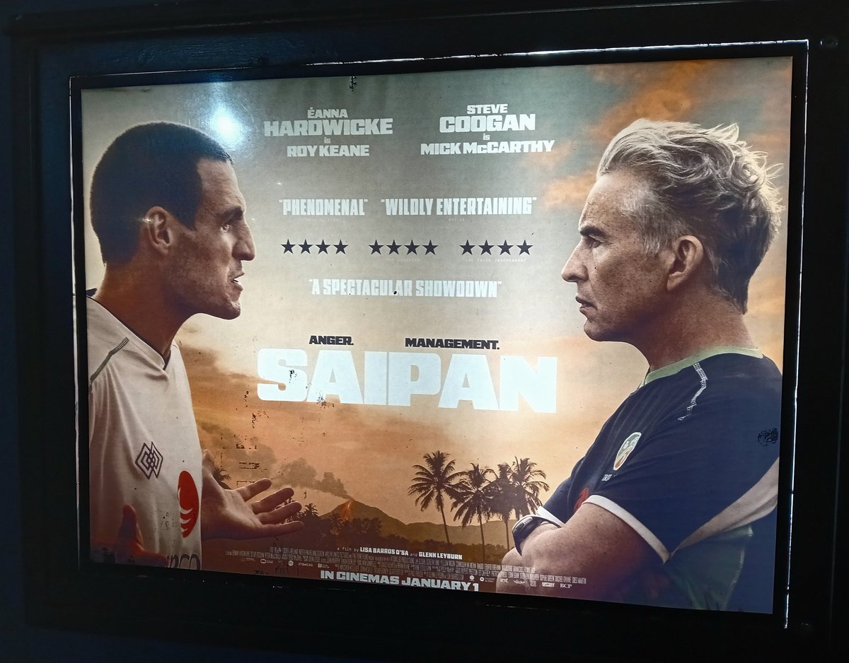 Just seen the excellent Saipan. Two terrific performances from the leads.