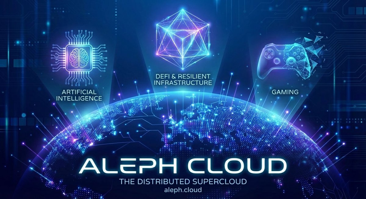 $Aleph ensures operational resilience and scalable #decentralized compute for the industries shaping the future: #AI #Gaming, and #DeFi fun.aleph.cloud