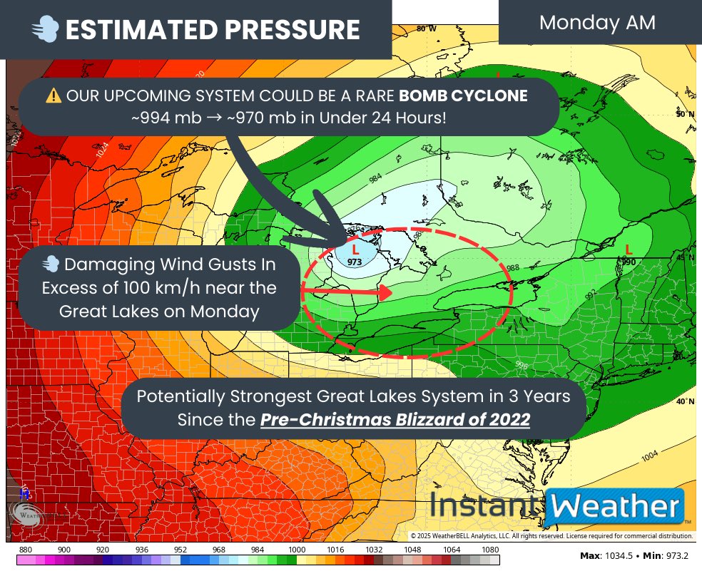 Instant Weather Ontario ❄️ tweet media