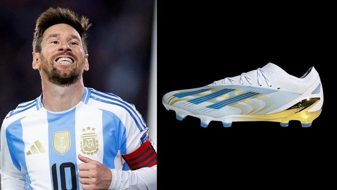 👟🔥 CHUTEIRA DE MESSI! 🔥👟

Vaza o modelo que Messi vai usar na Copa.
De acordo com o site especializado Footy Headlines, o equipamento esportivo do craque já está definido.
Agora é esperar para ver o camisa 10 brilhar no Mundial! 🇦🇷🐐⚽

#messi #argentina #copadomundo