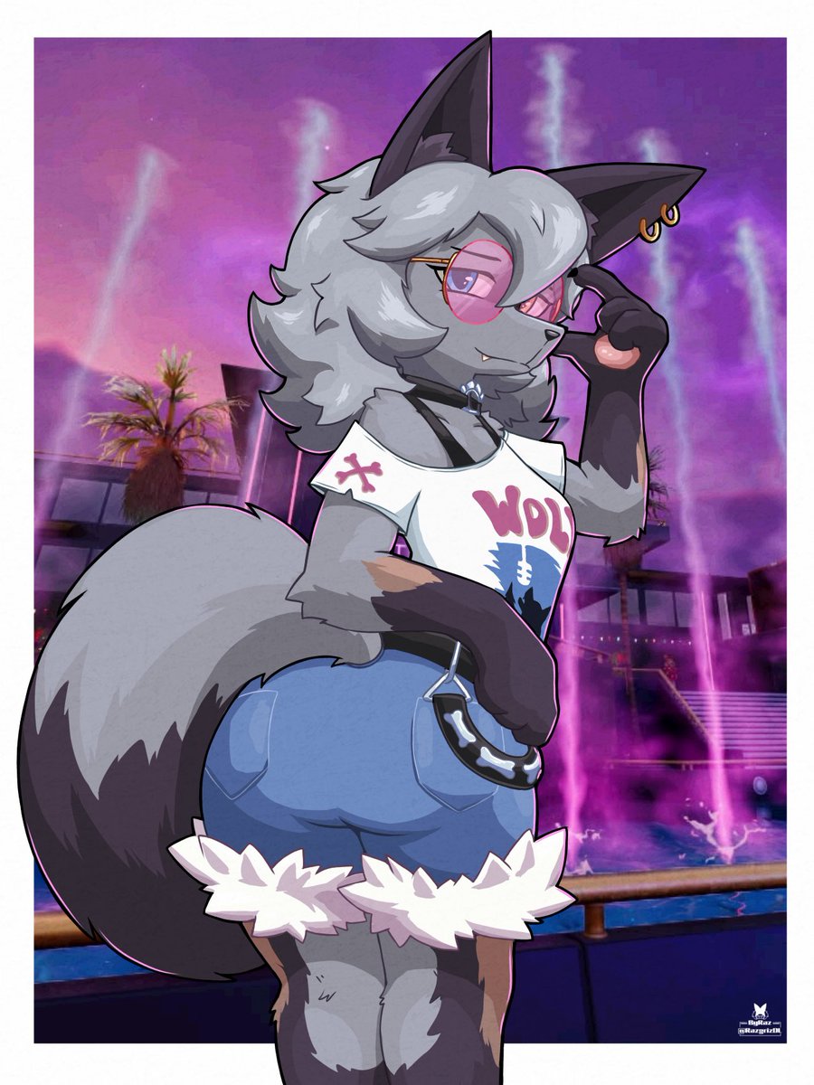 RazgrizDL's tweet image. Wolfie! How beautiful she is

(I love that her name in spanish is Lupita)