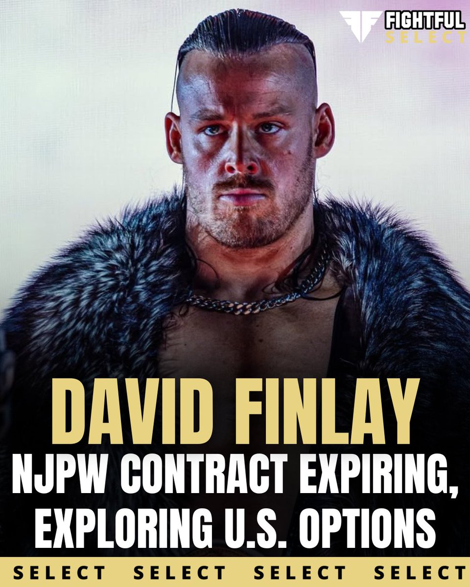 SeanRossSapp's tweet photo. David Finlay's NJPW contract is up in the near future, sources indicate to @FightfulSelect.

He's expected to explore his options in America, as there's interest there.

More details for subscribers. https://t.co/HKHAXN8ZMR