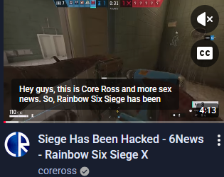 damn some crazy shit been happening on r6s huh