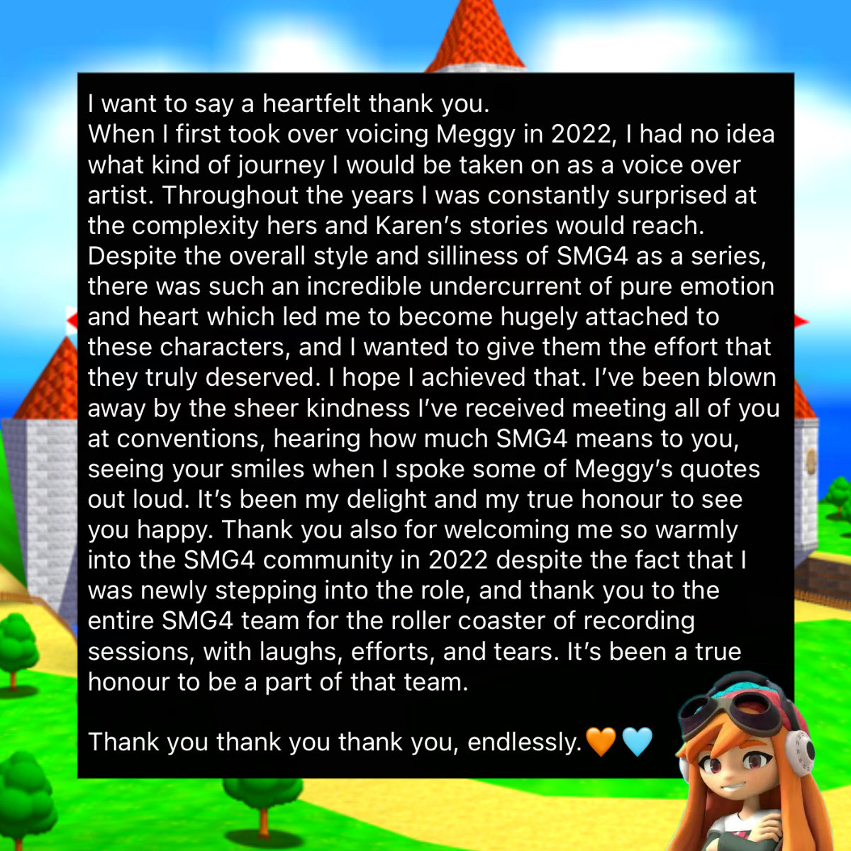 ElsieLovelock's tweet image. Thank you @smg4official 🧡🩵