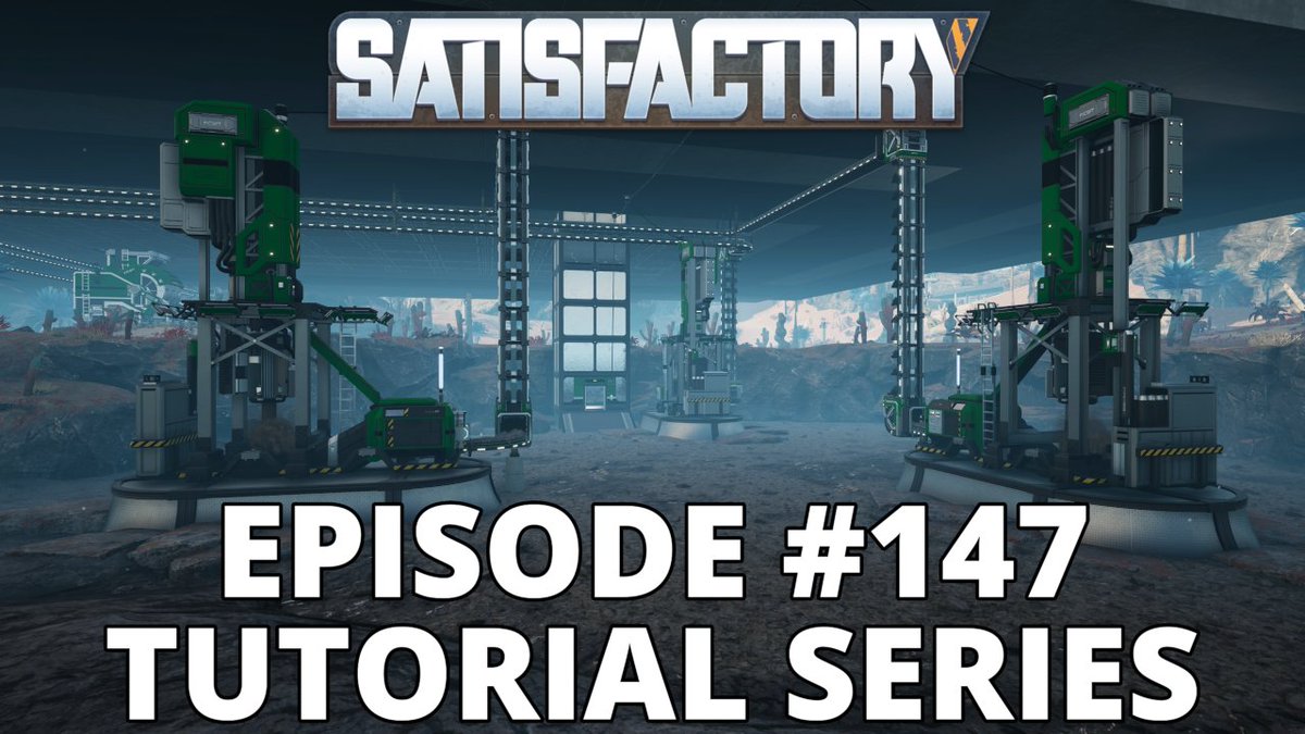 We finish setting up the Petroleum Coke for the Steel Ingots in Episode 147 and then start on a new Empty Canister Factory. along with re-organising the three Iron Ore nodes underneath. Come check it out over here on YouTube: youtu.be/HA3Ts88nvTI #Satisfactory <a href="/SatisfactoryAF/">Satisfactory</a>