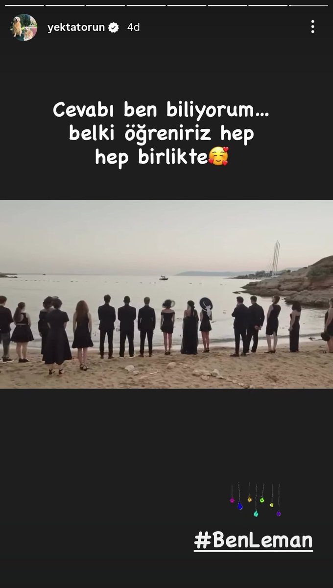 Yekta hoca "sahi kızlar beni hanginiz öldürdü?" sahnesini paylaşıp bunu yazmış. <a href="/DisneyPlusTR/">Disney+ Türkiye</a> binasını basmaya ne zaman gidiyoruz fandom?
#BenLeman