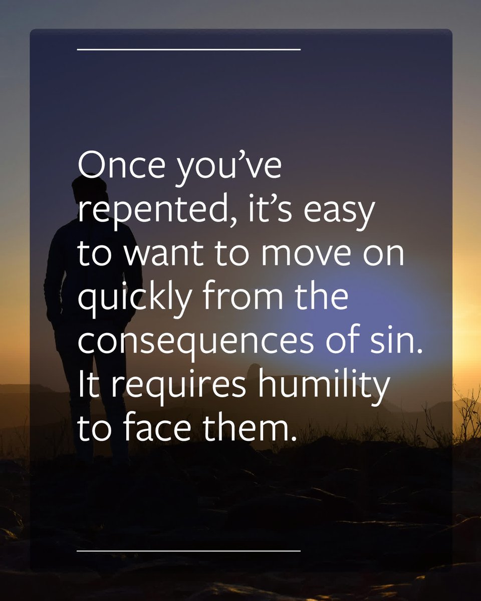 PureLifeMin's tweet image. Walking through the aftermath of our sin can easily lead us into self-pity. It can also lead us to ignore lessons God is trying to teach us. But if we put our trust in the Lord instead and seek to learn the lessons He has for us, we will find a tremendous amount of good can come…