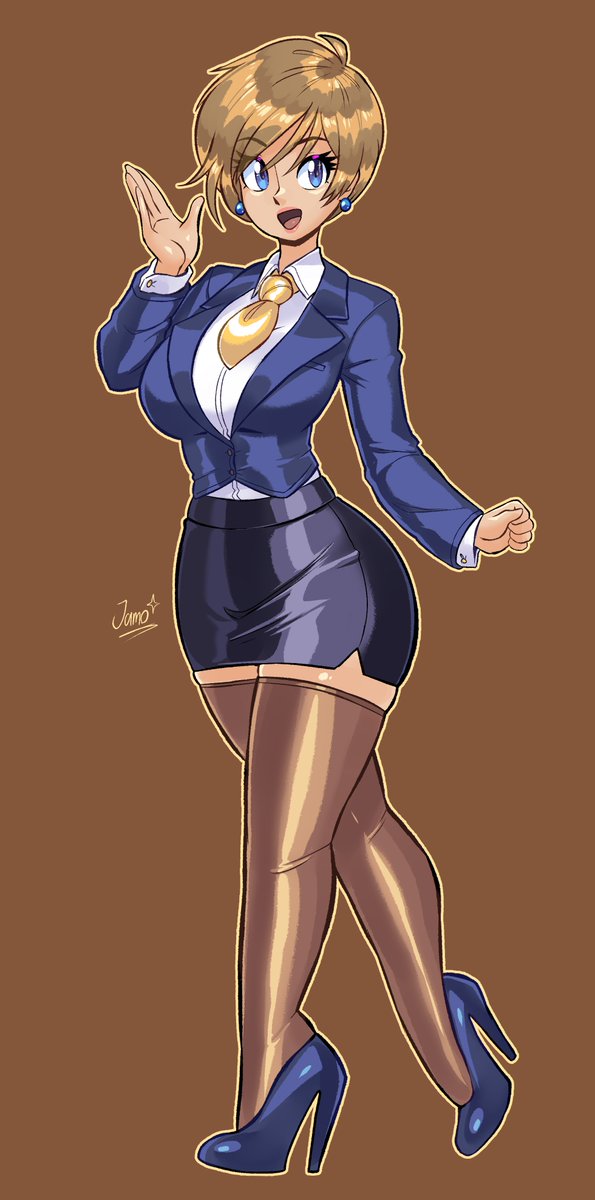 Jamo_ART's tweet image. Secretary Topaz (Sonic X)
