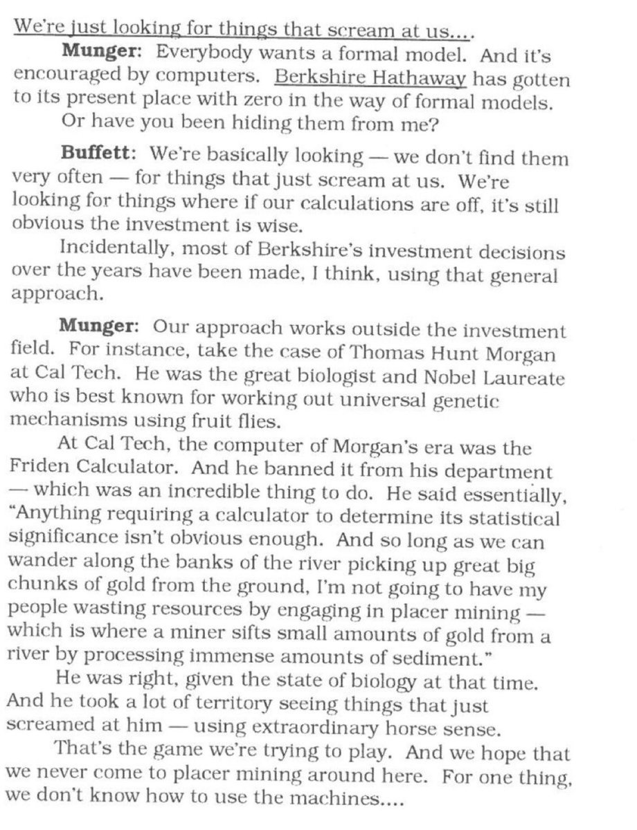 F_Compounders's tweet image. We’re just looking for things that scream at us 

Buffett and Munger