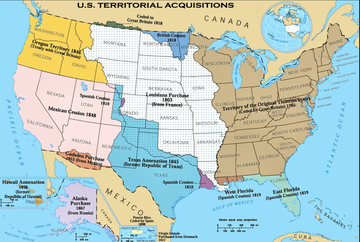 _DailyHistorian's tweet photo. Manifest destiny became a guiding idea that justified territorial expansion, even as it ignored the consequences for Indigenous peoples and complicated international relations.
Follow the page for more daily history!
#ManifestDestiny #OregonCountry #JohnLOSullivan #HistoryOfExpansion #USHistory