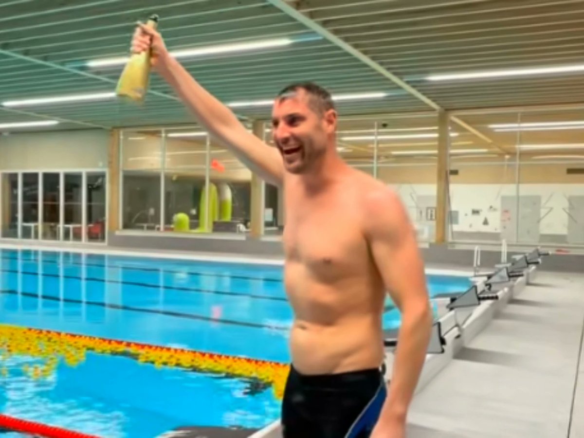 Maarten van der Weijden verbreekt wereldrecord achteruitzwemmen ogld.nl/cMRS