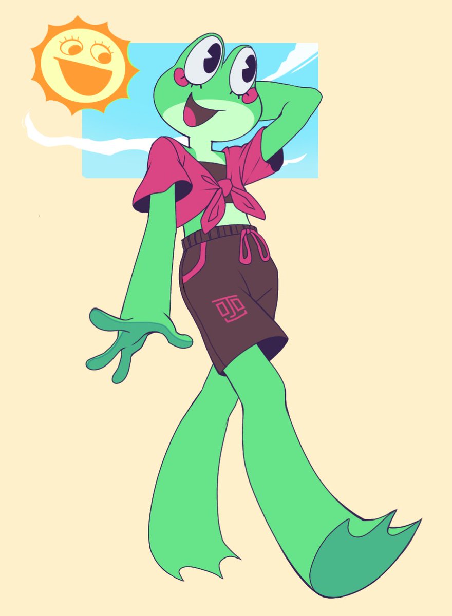 beach party Ribbit outfit idea