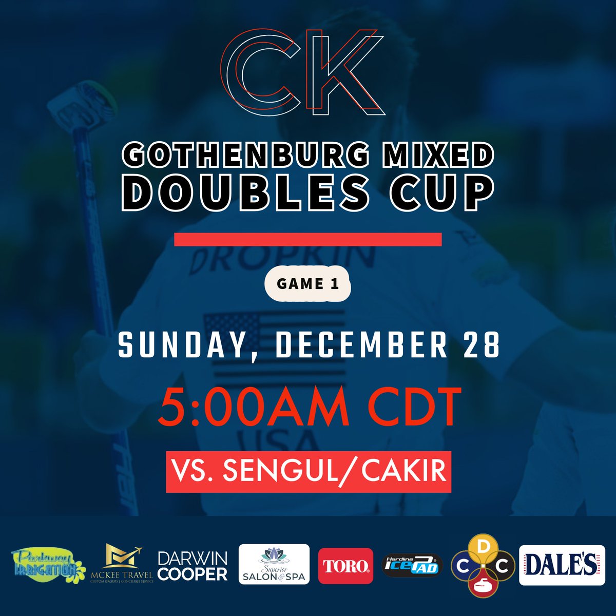 CoryandKorey's tweet photo. GAME 1 | #TeamCK
🗓️: Sunday, December 28
⏰: 5:00am CDT
🆚: Sengul/Cakir
💻: WCT TV YouTube https://t.co/16TrgoHvlY