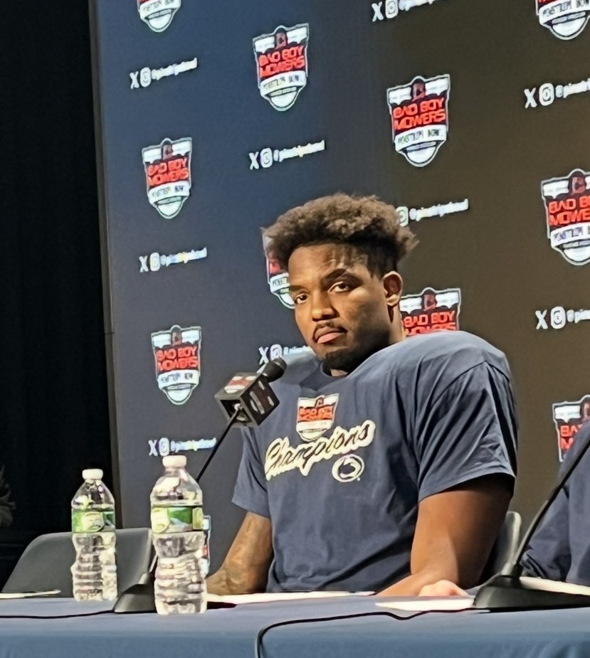 jmcgonigal9's tweet image. Dani Dennis-Sutton called it a “no-brainer” playing in the Pinstripe Bowl.

“I don't really comprehend not playing.”