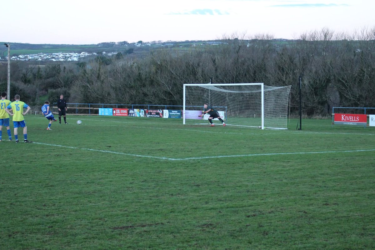 North Cornwall Derby ... <a href="/BudeFc/">Bude FC</a> res 1 <a href="/WeekStMaryFC/">Week St Mary FC</a> 1 ... 2 missed penalties... 140 crowd... <a href="/swsportsnews/">South West Sports News</a> #bude #Cornishfootball
