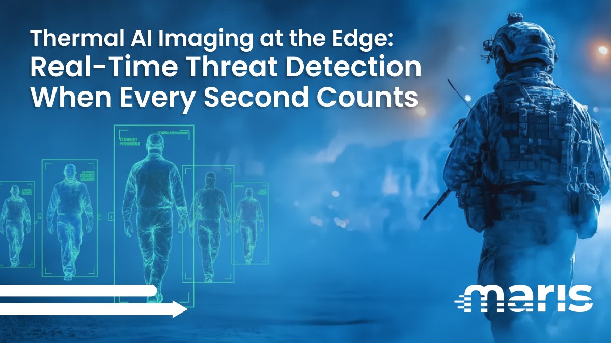 Thermal imaging sees what cameras can’t… and AI makes it actionable.
Our latest blog explores how thermal AI imaging for military reconnaissance enables real-time threat detection at the edge, even in low-visibility environments.
Read more: tinyurl.com/93mfb3du