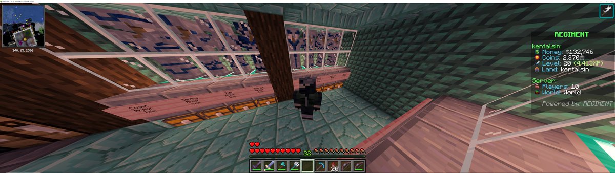 REGIMENT Minecraft tweet media