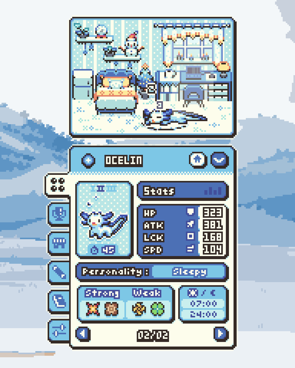 💤❄️
#pixelart #indiedev