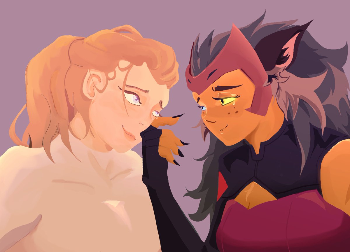 OrbPonderingCat's tweet photo. happy tears 
#catradora #SheraandthePrincessesofPower https://t.co/AIWBNOMkso