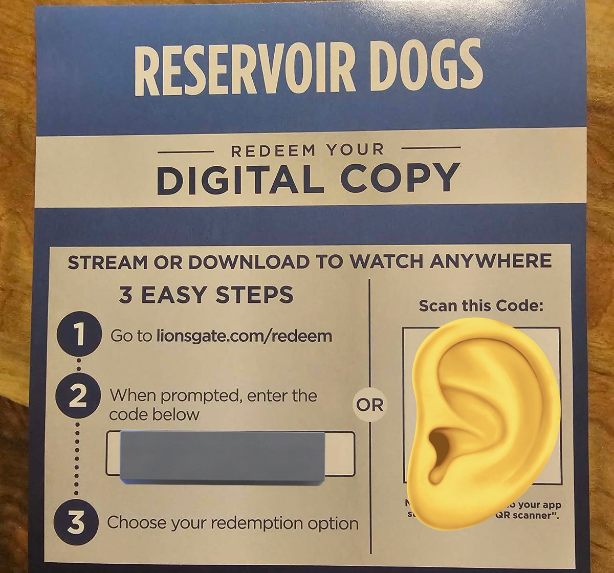 HighDefDiscNews's tweet image. /// DIGITAL CONTEST ///

I’m giving away one 4K digital copy of Quentin Tarantino’s RESERVOIR DOGS. It’s compatible with AppleTV and Fandango at Home. 

To enter:

👂 be following
👂 share this post
👂 like this post

In 24 hours I’ll pick one random winner. ☝🏼 Good luck, folks!