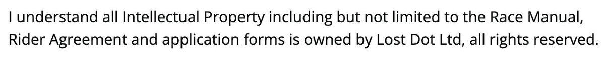 I think is a bit broad claim, but accepting it helped get to next step. Just like EULAs usually work. #tcrno12