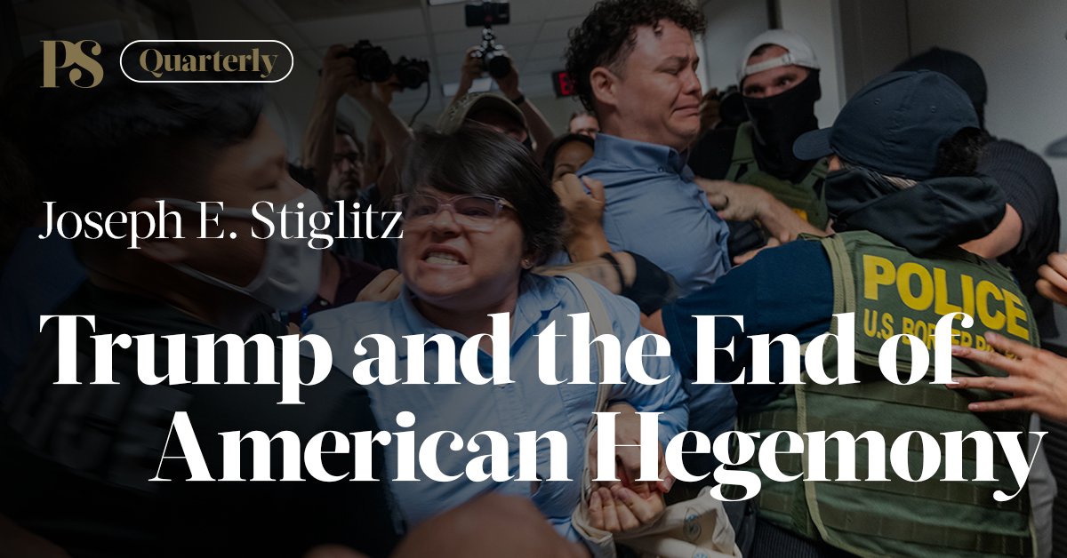 ProSyn's tweet image. Even if AI were to succeed in the way its advocates anticipate, that would be a harbinger of other serious problems, because the technology is likely to disemploy many workers and cause greater inequality, notes @JosephEStiglitz.

bit.ly/4pQ0JUf