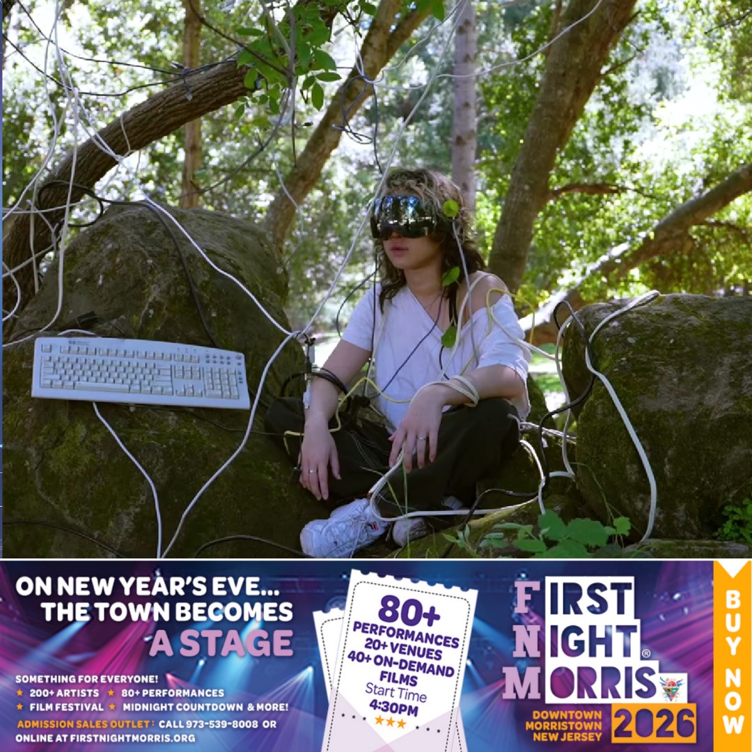 FirstNightMCo's tweet image. A "Groundhog Day" for the digital age! 💻 

Explore repetition, battery power as a life force, and the madness of time-loops.⏳ 

📍 Venue 16: County Admin Public Meeting Room 🕓 Dec 31 | 9:00 PM 🎟️ zurl.co/2Zt8F 

#FirstNightMorris #NYE #TimeLoop #TechLife #SciFi