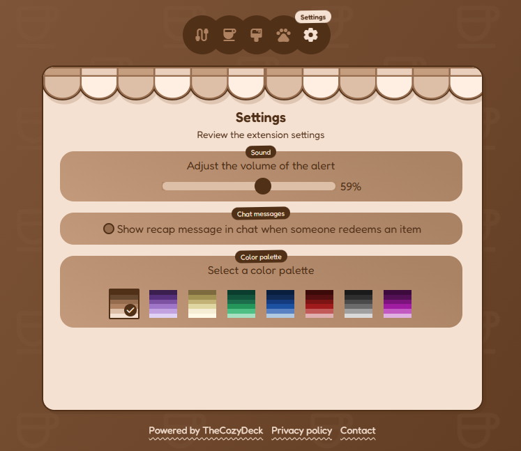 The cozy deck | Designer&Coder tweet media