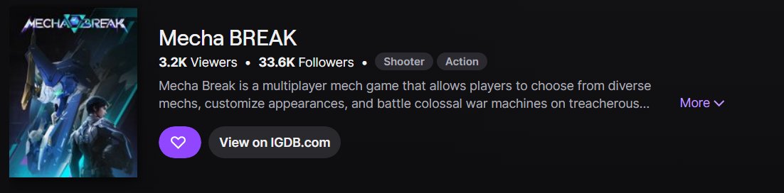 I did my best bringing Mecha BREAK to the front page.

It's the most I can do. Good Luck <a href="/MechaBREAK/">Mecha BREAK</a>