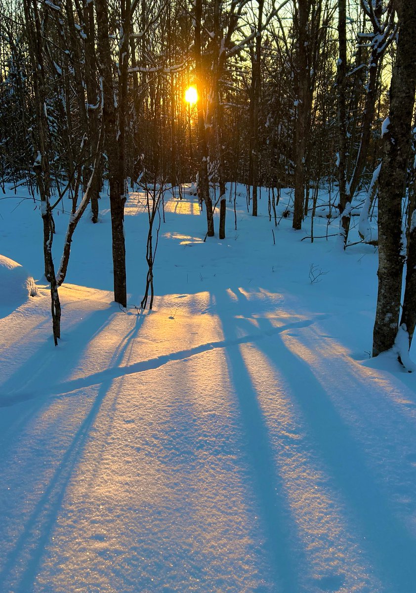anson_ag's tweet photo. The sun sets on 2025, soaking in the view from the hill. No shortage of snow or cold—just a good old Vermont winter. Hope you’re all enjoying the holidays. 2026 on deck. #sunset #vtwinter #walking https://t.co/iwJs7AgpET