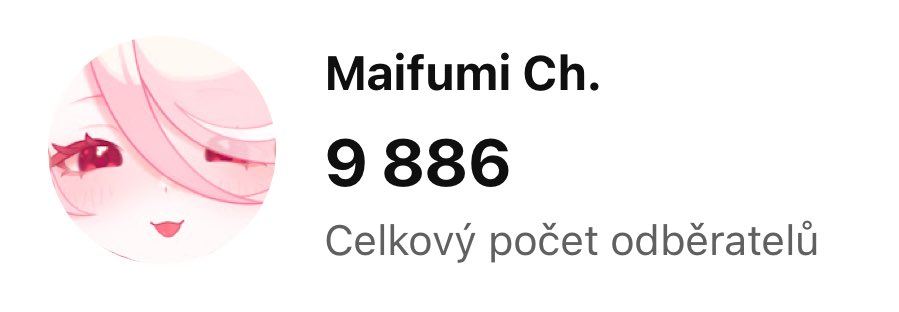 maifumiii's tweet image. GUYS!!! There’s only 114 subscribers left for us to reach 10K!!!!!!

WE MIGHT ACTUALLY HIT THIS BY THE END OF THE YEAR!!!!