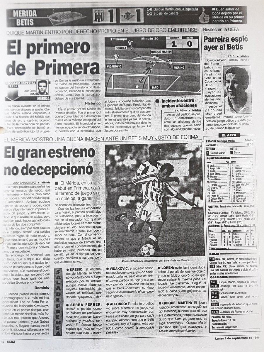 ElMeridaenDatos's tweet image. Este domingo se cumplen 113 años de Merida.

Mismo nombre, distintas siglas.

113 años de un mismo sentimiento.