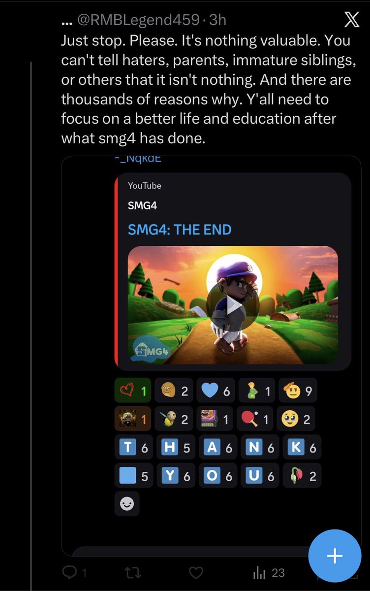 ShaymixDiamondz's tweet image. You literally blamed the show over a your family’s conservatives views just so you can hide the fact that this was really because you had a meltdown over Meggy getting a refreshed model.
Seriously, move the fuck on and shut up.