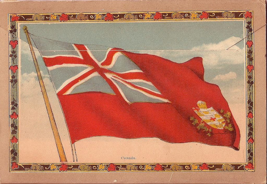 myflag's tweet image. 这是1910年代的加拿大🇨🇦国旗，所以，没有什么事情是永远不变的！