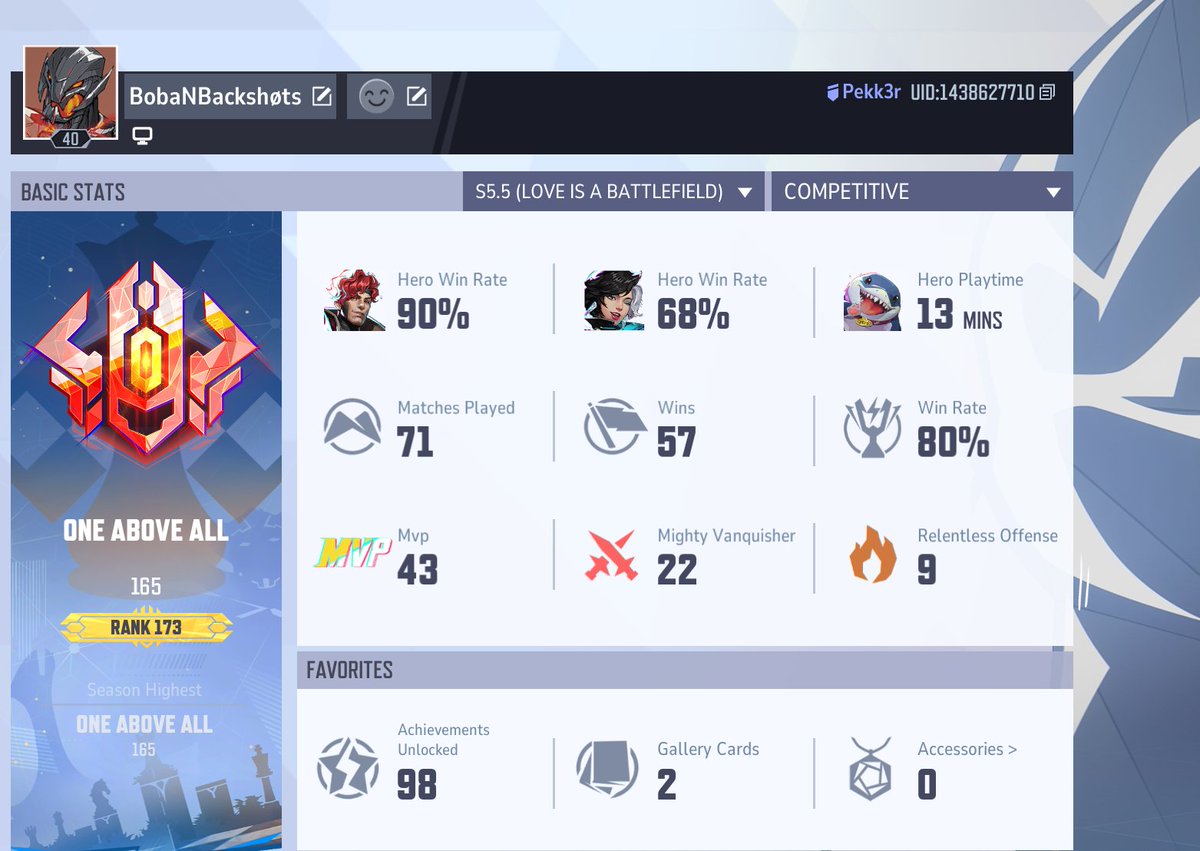 Gambit lowkey deserves some buffs he's clearly undertuned